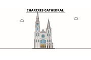 Chartres Cathedral  line trave
