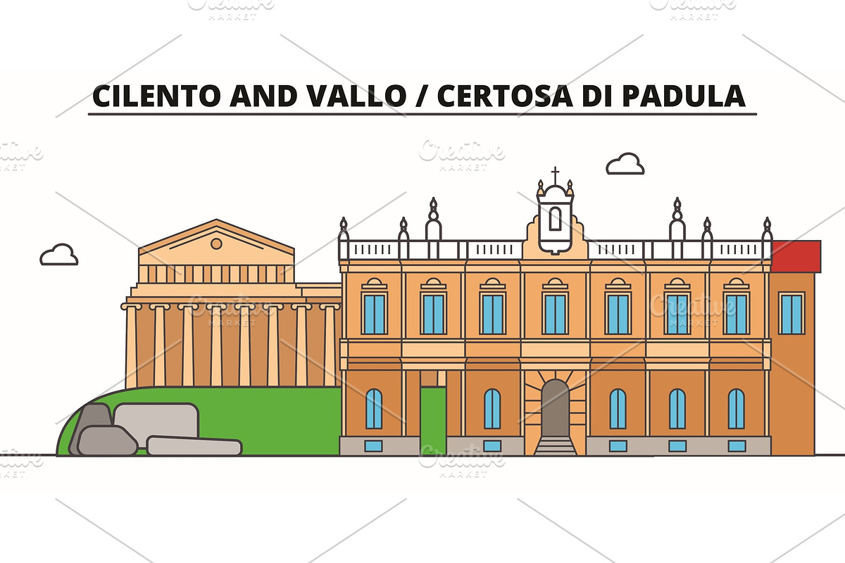 Cilento And Vallo - Certosa Di in Illustrations - product preview 8