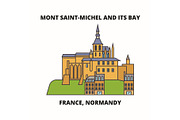 France, Normandy - Mont Saint-Michel