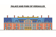 Palace And Park Of Versailles  lin