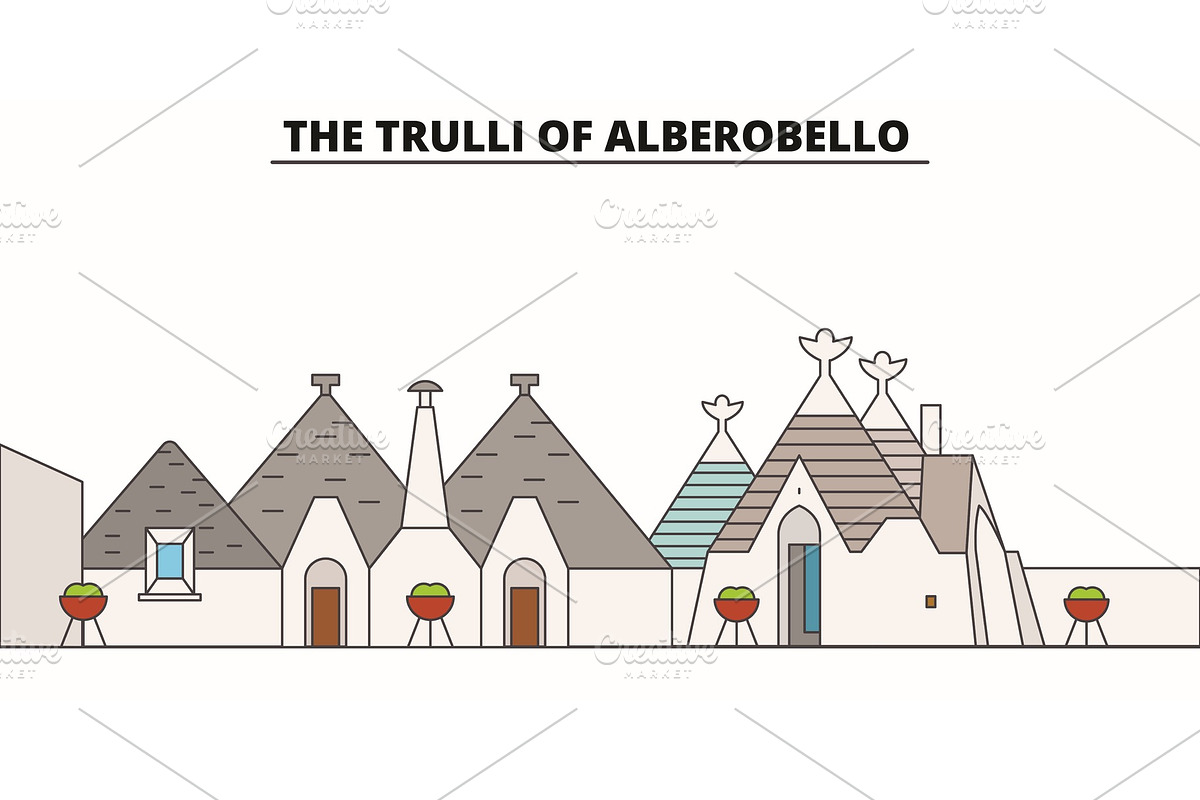 The Trulli Of Alberobello  lin in Illustrations - product preview 8
