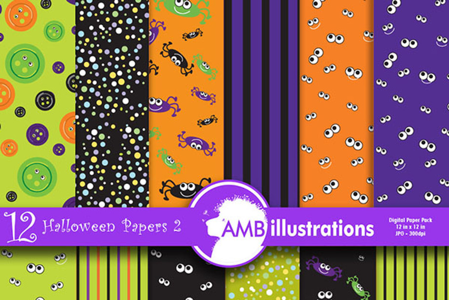 Halloween spooky papers AMB-402