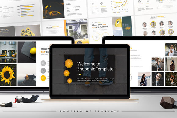 Shoponic - Powerpoint Template in PowerPoint Templates - product preview 3