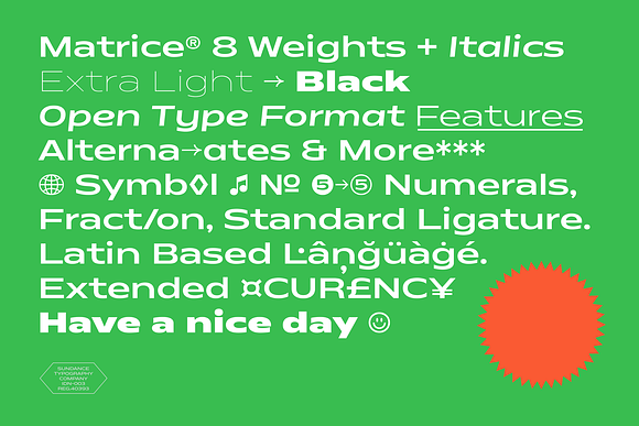 Matrice - Font Family in Italic Fonts - product preview 7