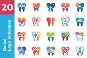 20 Logo Dental Template Bundle