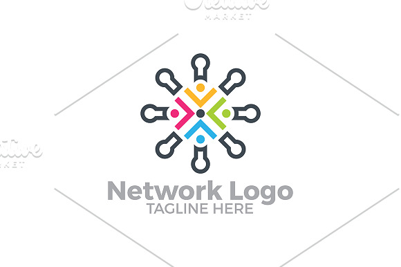 20 Logo Network Template Bundle in Logo Templates - product preview 3