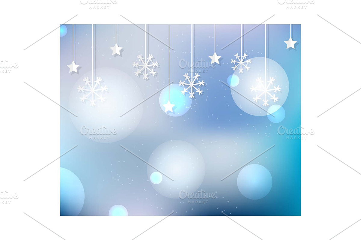 Christmas and New Year background in Graphics - product preview 8