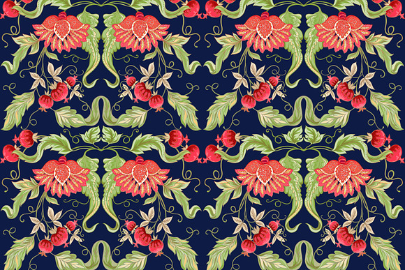 Jacobin Seamless Pattern in Patterns - product preview 2