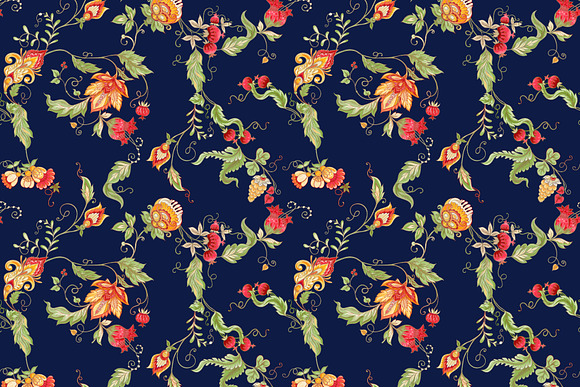 Jacobin Seamless Pattern in Patterns - product preview 5