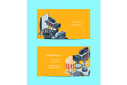 Vector cinematograph business card
