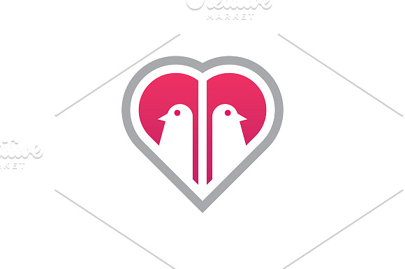 20 Logo Heart Template Bundle in Logo Templates - product preview 3