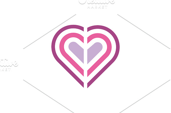 20 Logo Heart Template Bundle in Logo Templates - product preview 4