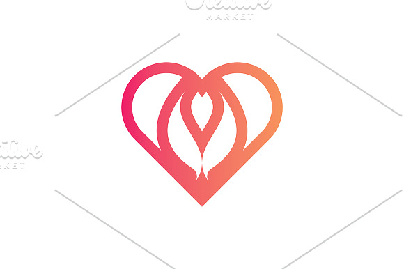 20 Logo Heart Template Bundle in Logo Templates - product preview 12
