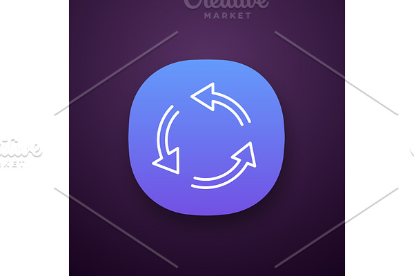 Air conditioning app icon