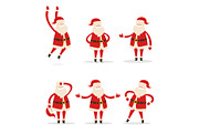 Set of Santa Clauses in Different