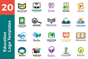 20 Logo Education Templates Bundle