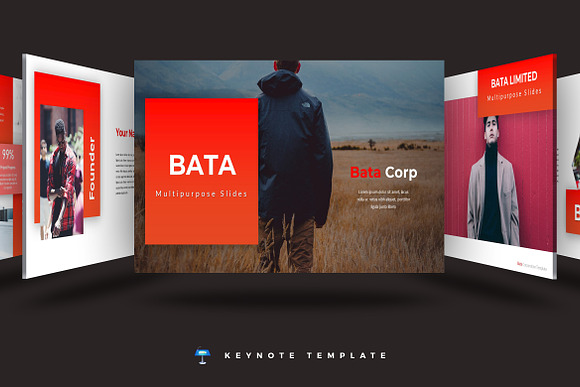 Bata - Keynote Template in Keynote Templates - product preview 3