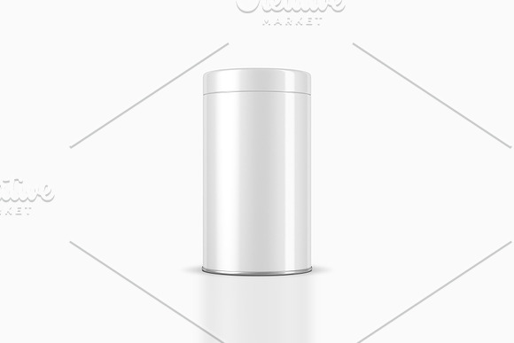 Metal CAN Packaging PSD Mockup in Product Mockups - product preview 2
