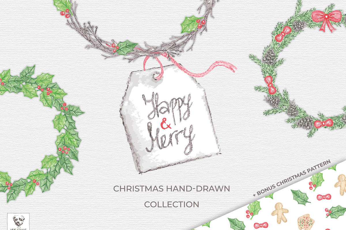 Happy & Merry in Illustrations - product preview 8