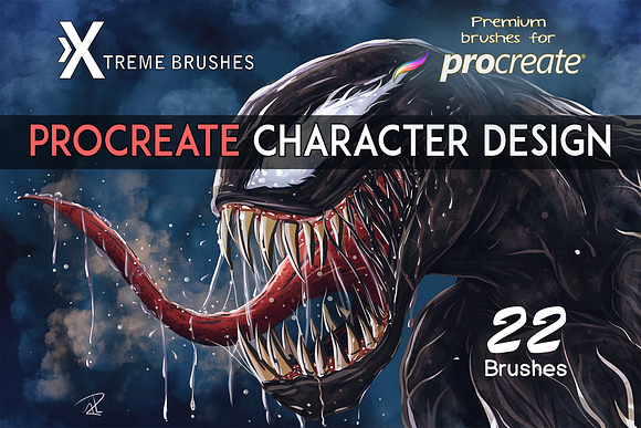 Procreate Character Design Brushes in Add-Ons - product preview 1