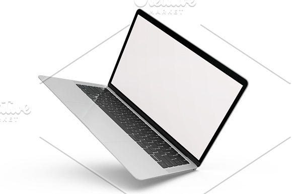 Apple MacBook Air 2018 Mockup in Mobile & Web Mockups - product preview 4