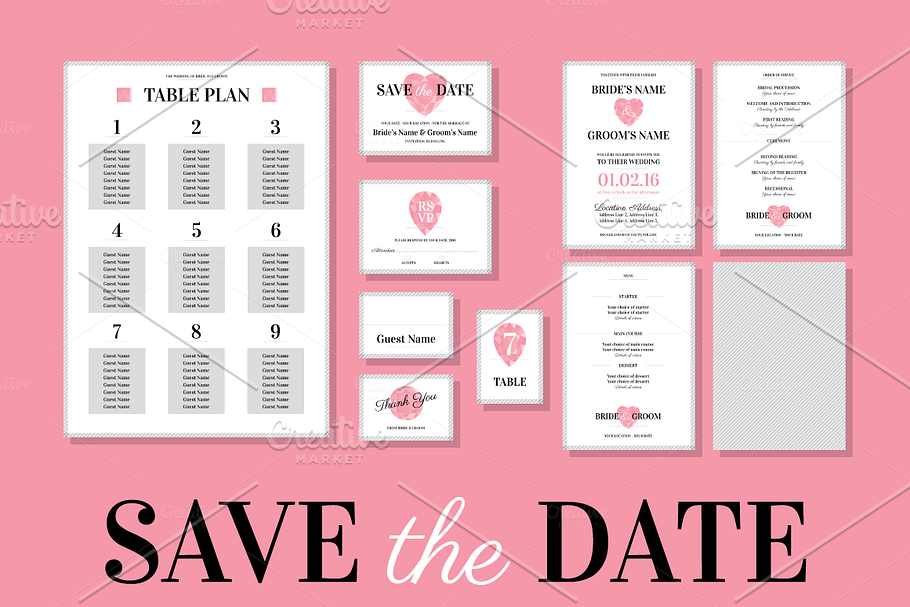 The Complete Wedding Stationery Set