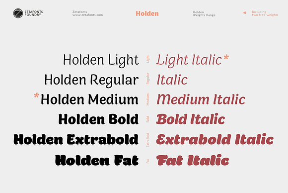 Holden - 12 fonts in Sans-Serif Fonts - product preview 1