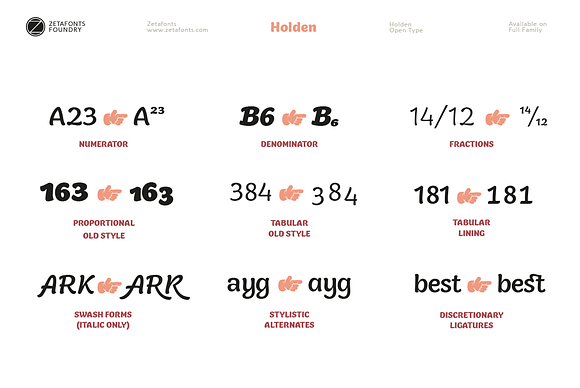 Holden - 12 fonts in Sans-Serif Fonts - product preview 8