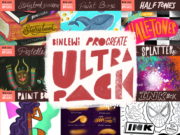 Ben Lew's Procreate Ultrapack in Add-Ons - product preview 9