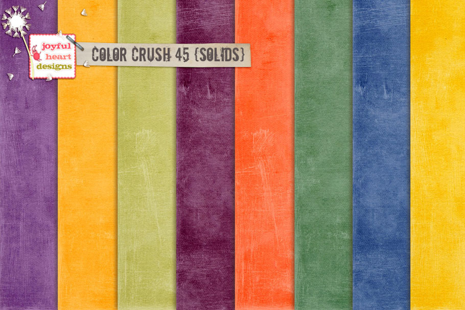 Color Crush 45 {shabby solids}
