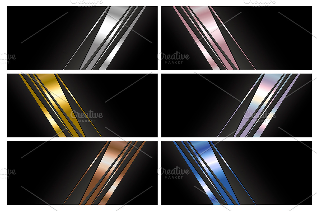 Abstract luxury banner background in Illustrations - product preview 8
