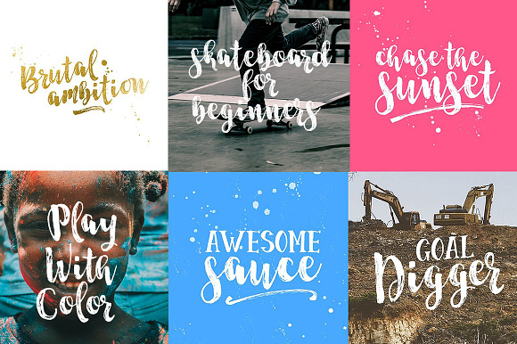 Start Today - Brush Font Duo in Script Fonts - product preview 6