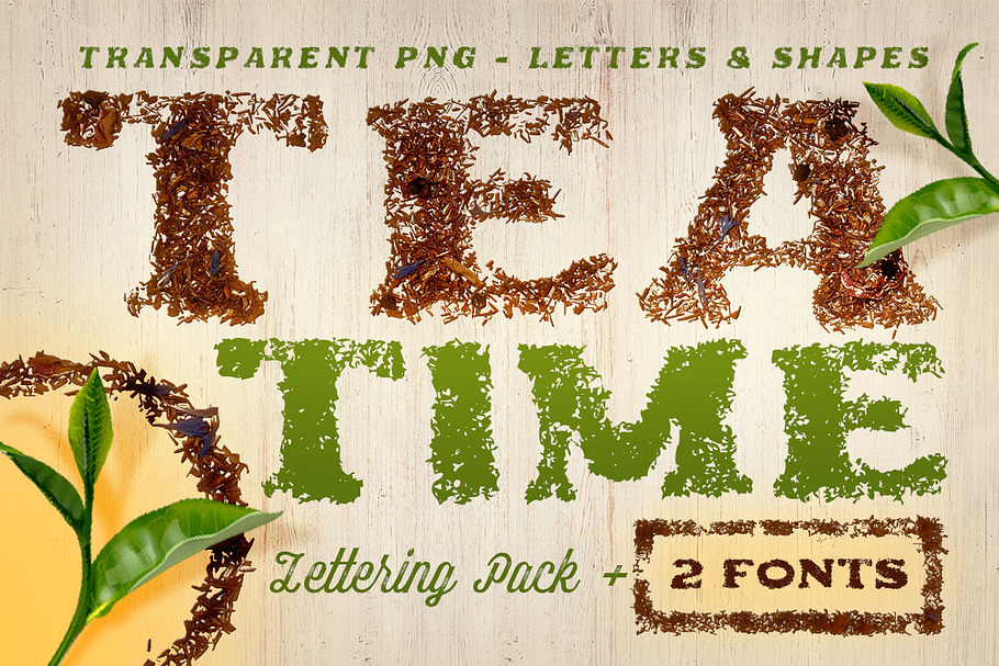Tea Time - Creative Lettering in Display Fonts - product preview 8