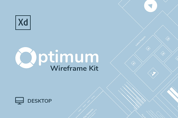 Optimum Wireframe Kit - Desktop in Wireframe Kits - product preview 6