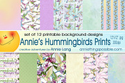 Hummingbird Prints