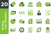 20 Logo Banking Template Bundle