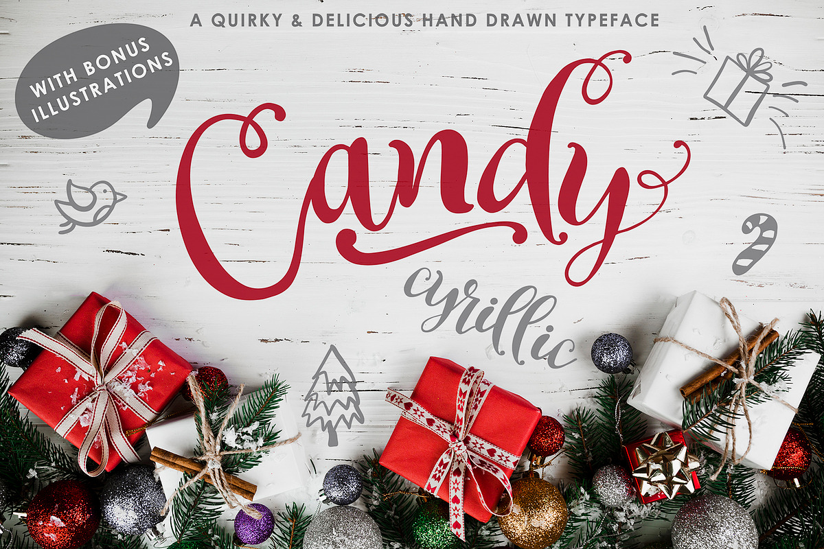 Candy - A Christmas Typeface in Fonts - product preview 8