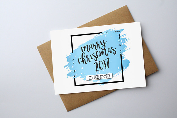 8 Christmas Cards Bundle in Postcard Templates - product preview 4
