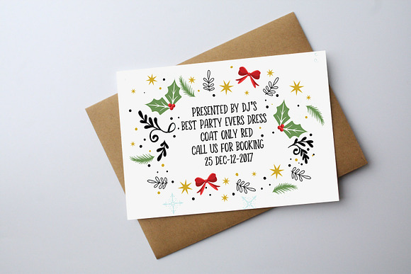 8 Christmas Cards Bundle in Postcard Templates - product preview 7