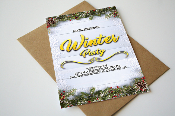 8 Christmas Cards Bundle in Postcard Templates - product preview 8