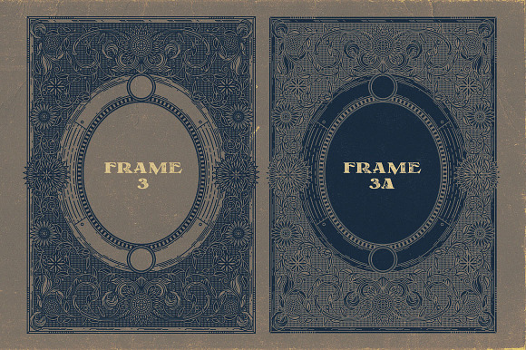 20 Ornamental Vintage Frames 2 in Graphics - product preview 6