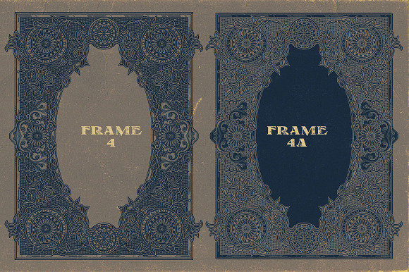 20 Ornamental Vintage Frames 2 in Graphics - product preview 7