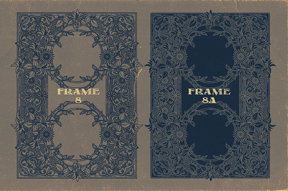 20 Ornamental Vintage Frames 2 in Graphics - product preview 11