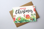 Merry Christmas Festival Card