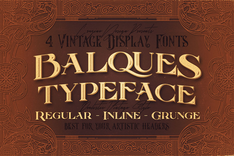 Balques Typeface in Display Fonts - product preview 8