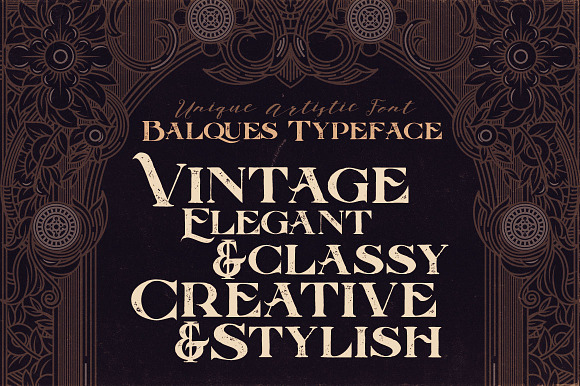 Balques Typeface in Display Fonts - product preview 2