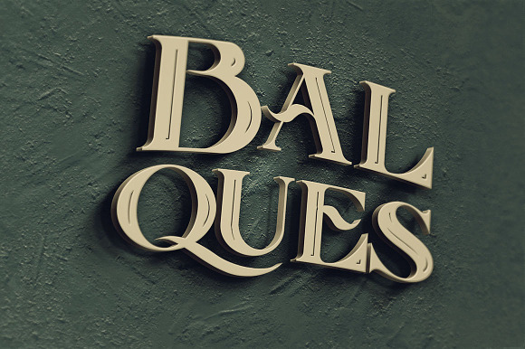 Balques Typeface in Display Fonts - product preview 6