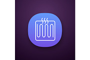 Underfloor heating element app icon