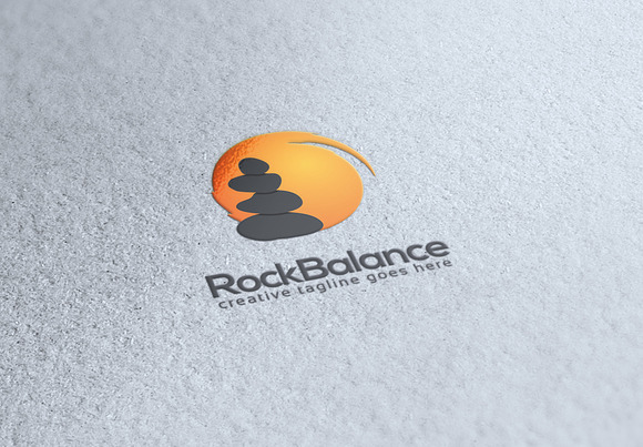Rock Balancing Logo in Logo Templates - product preview 2