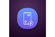 Electric heating boiler app icon